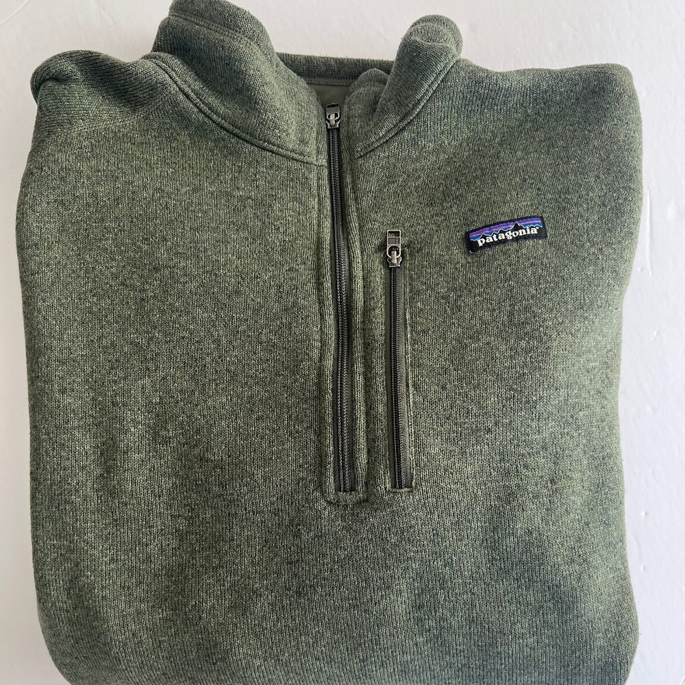 Patagonia Men’s XXL Pullover Quarter Zip Long Sleeve